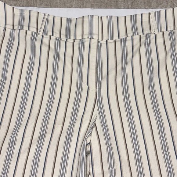 Sz 28 plus women's Lane Bryant cropped wide leg pants The Laney stretch tummy - Picture 3 of 6